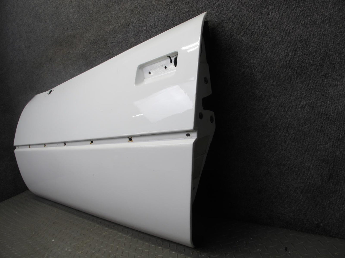 84-94 Chevrolet Corvette C4 Left Driver Door Shell Panel Arctic White OEM