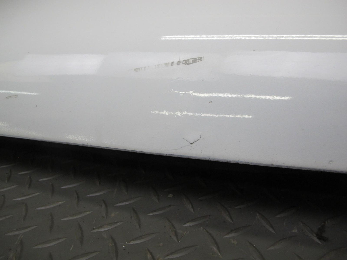 84-94 Chevrolet Corvette C4 Left Driver Door Shell Panel Arctic White OEM