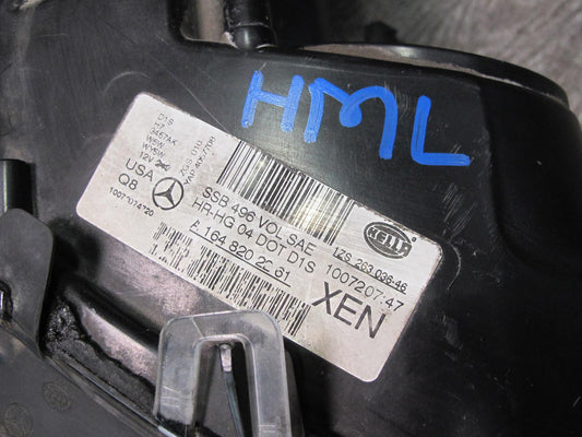 06-08 Mercedes W164 Ml-class Front Right Adaptive BI Xenon Headlight Lamp OEM