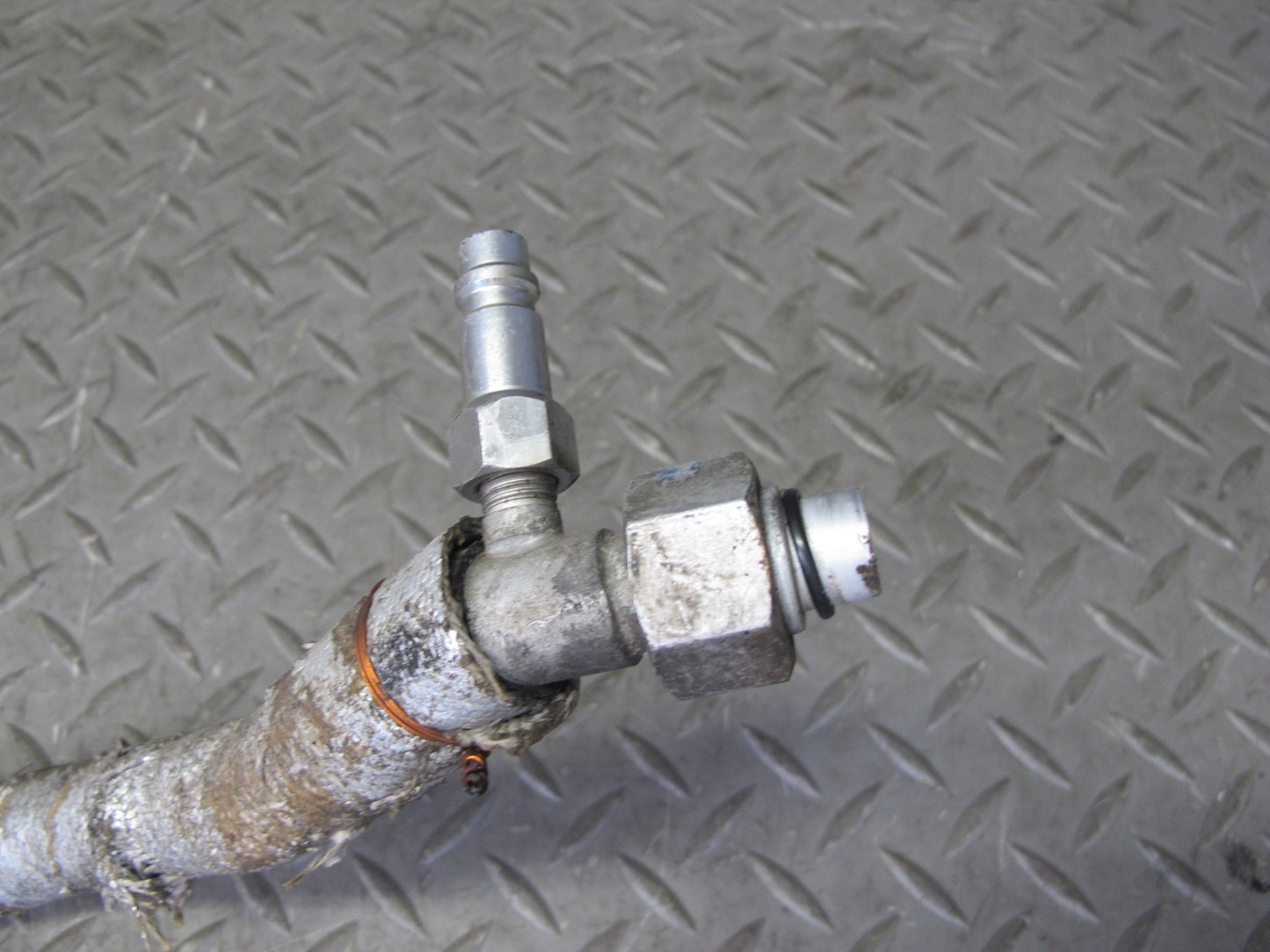 90-92 Nissan Z32 300ZX Turbo A/C Air Condition Hose Pipe Line Dryer Set OEM