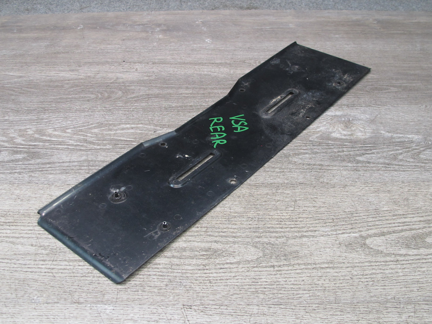 86-88 Volkswagen VW Scirocco MK2 Rear License Plate Cover Panel Trim OEM