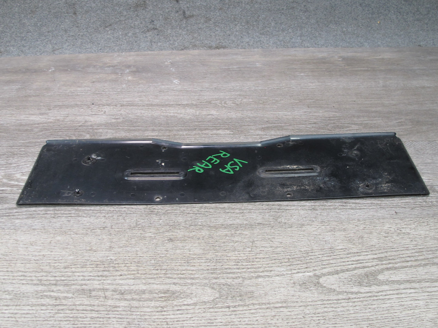 86-88 Volkswagen VW Scirocco MK2 Rear License Plate Cover Panel Trim OEM