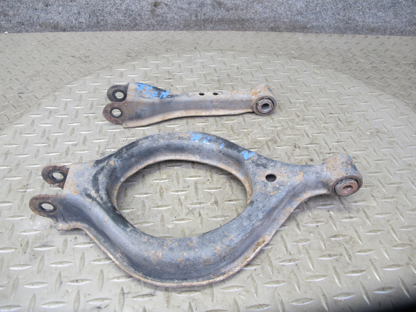 90-91 Nissan Z32 300ZX Turbo Set of 3 Rear Right Suspension Control Arm OEM