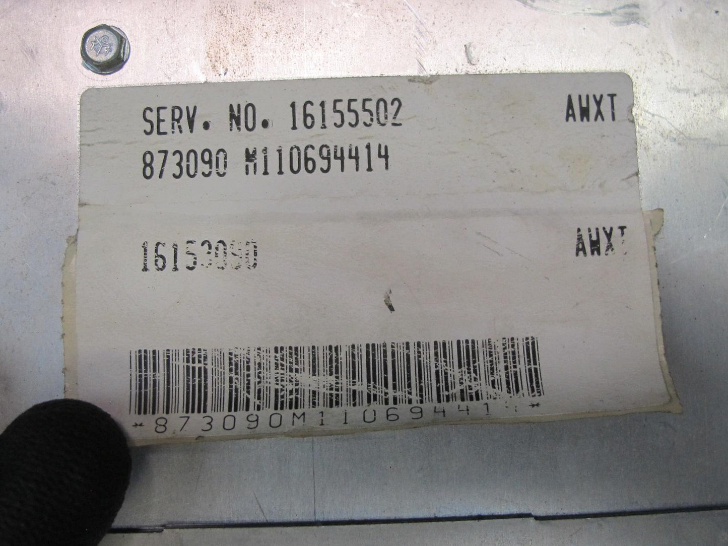 1991 Chevrolet Corvette C4 BCM Body Control Module Unit 16153090 OEM