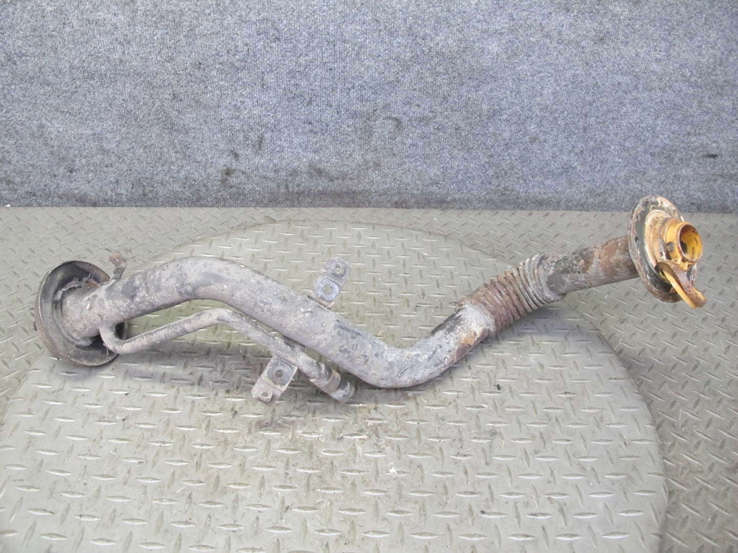 90-96 Nissan Z32 300ZX 2+0 Fuel Tank Filler Neck Pipe w Cap OEM