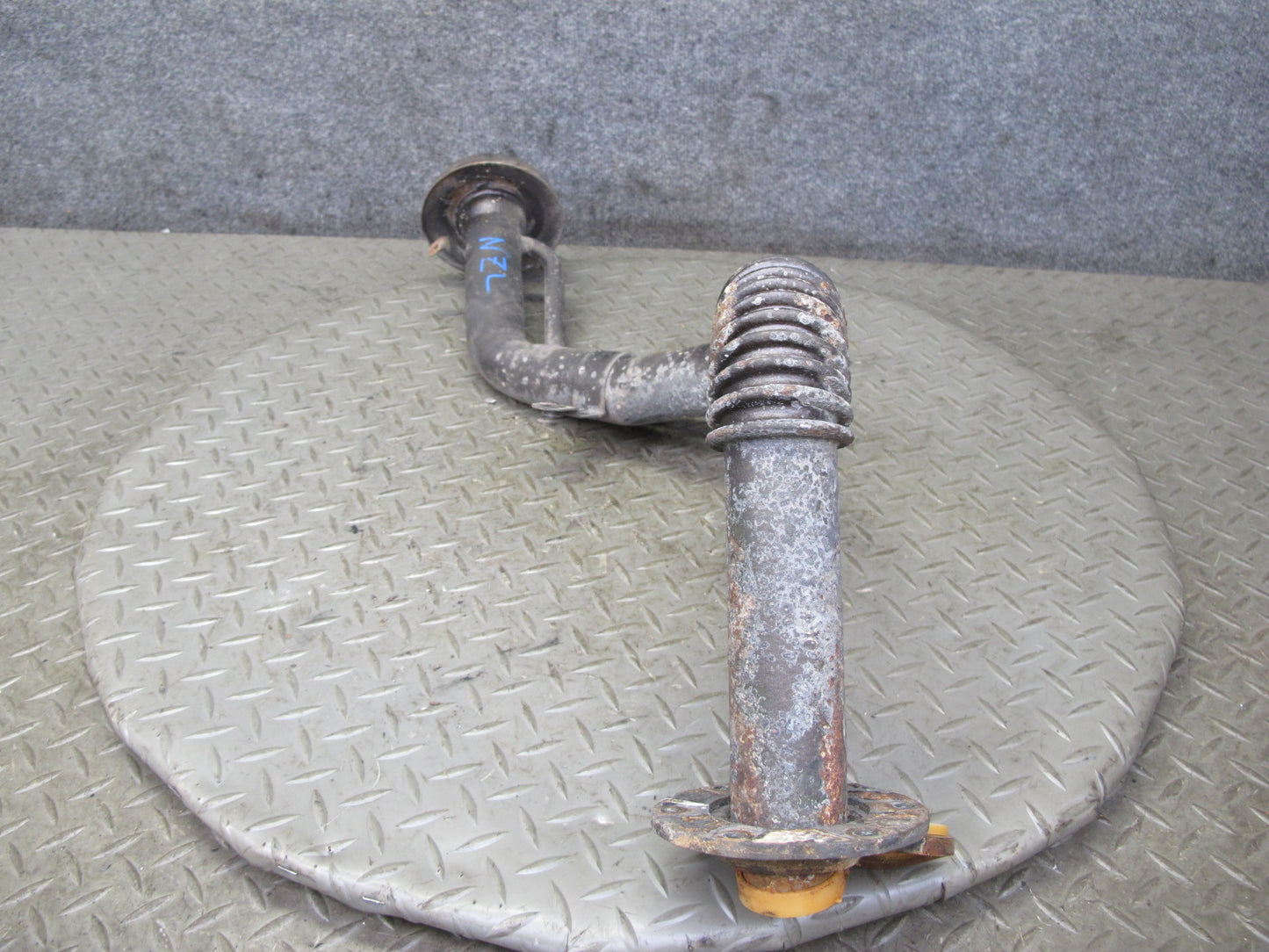90-96 Nissan Z32 300ZX 2+0 Fuel Tank Filler Neck Pipe w Cap OEM