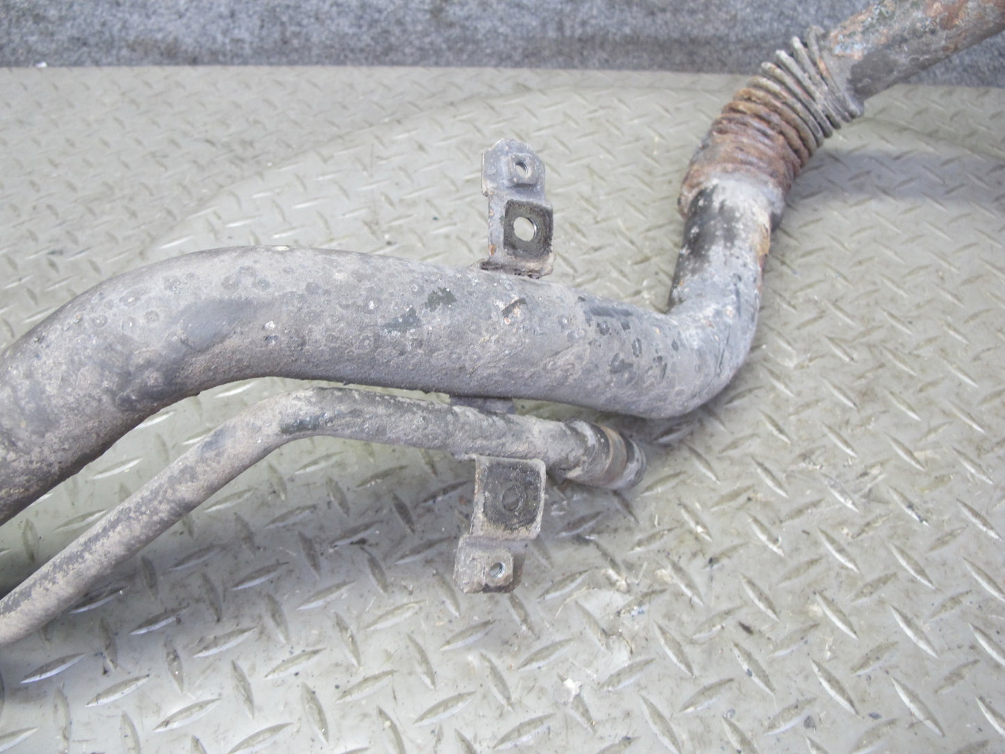 90-96 Nissan Z32 300ZX 2+0 Fuel Tank Filler Neck Pipe w Cap OEM