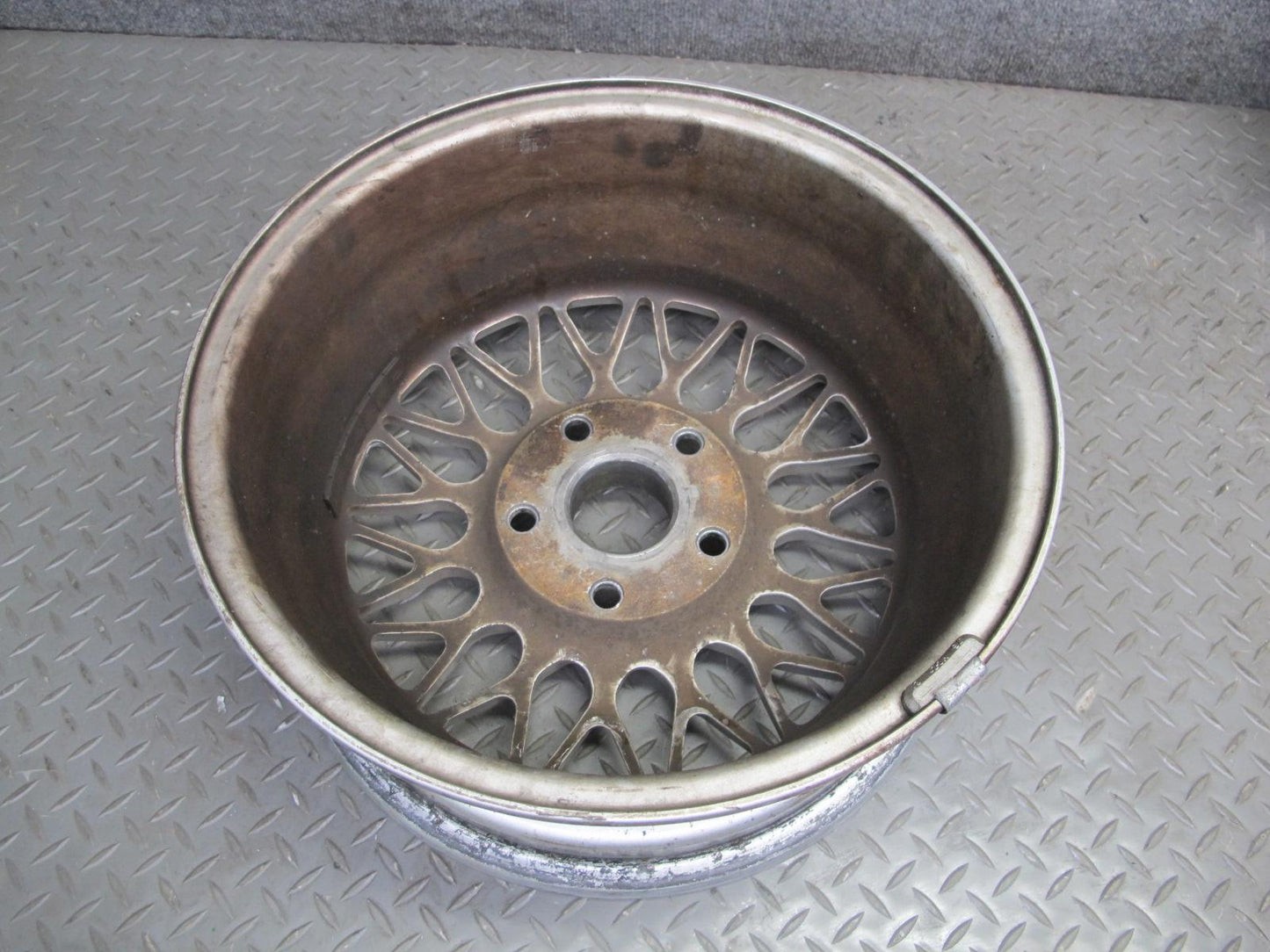 86-91 Mazda FC3S RX7 Set of 4 BBS R15 15" Alloy Wheel Rim 15x6.5J ET40 OEM
