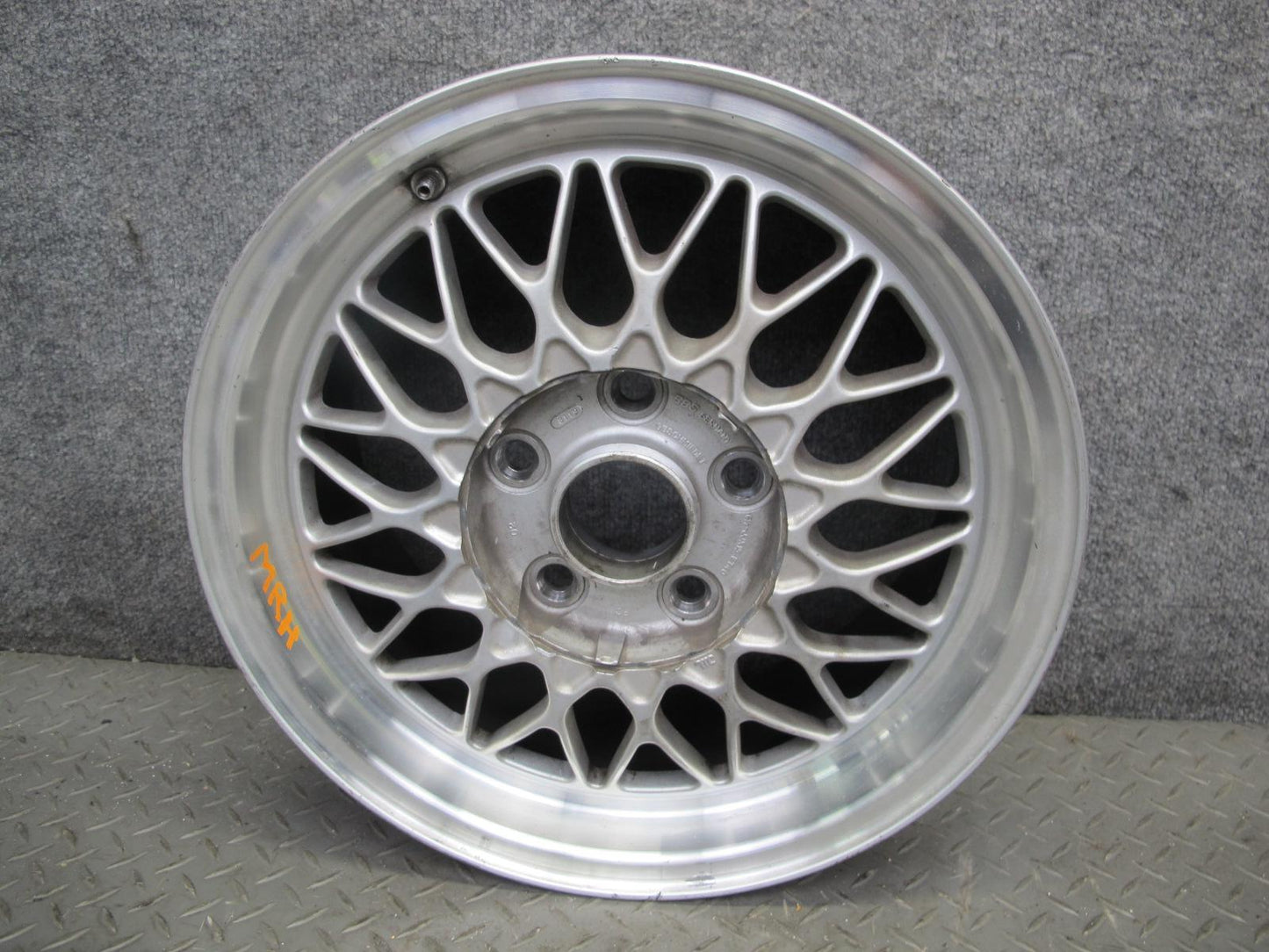 86-91 Mazda FC3S RX7 Set of 4 BBS R15 15" Alloy Wheel Rim 15x6.5J ET40 OEM