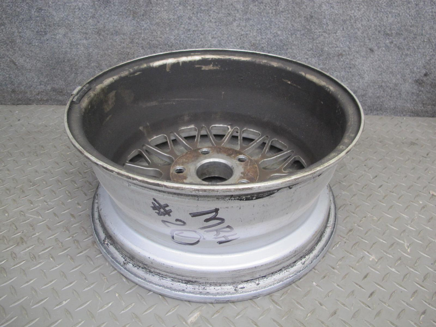 86-91 Mazda FC3S RX7 Set of 4 BBS R15 15" Alloy Wheel Rim 15x6.5J ET40 OEM