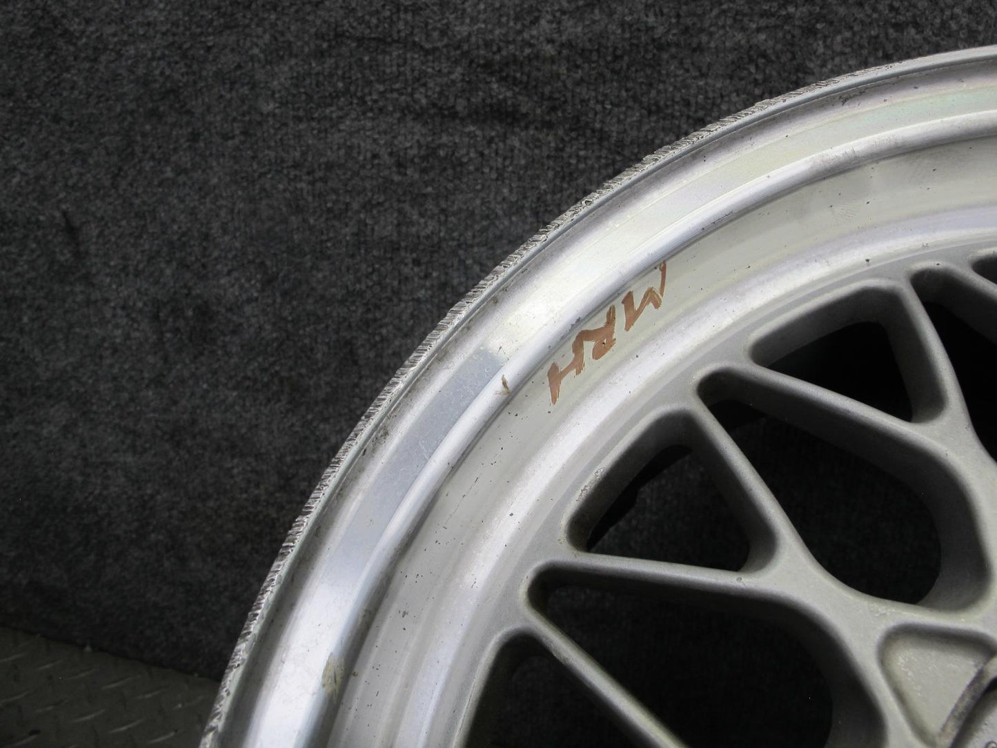 86-91 Mazda FC3S RX7 Set of 4 BBS R15 15" Alloy Wheel Rim 15x6.5J ET40 OEM