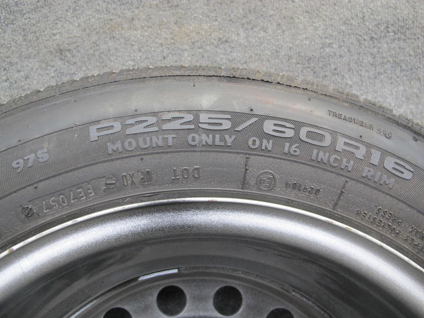 92-00 Lexus JZZ31L SC400 SC300 Spare Tire R16 16" Wheel 16x7JJ ET50 225/60 OEM