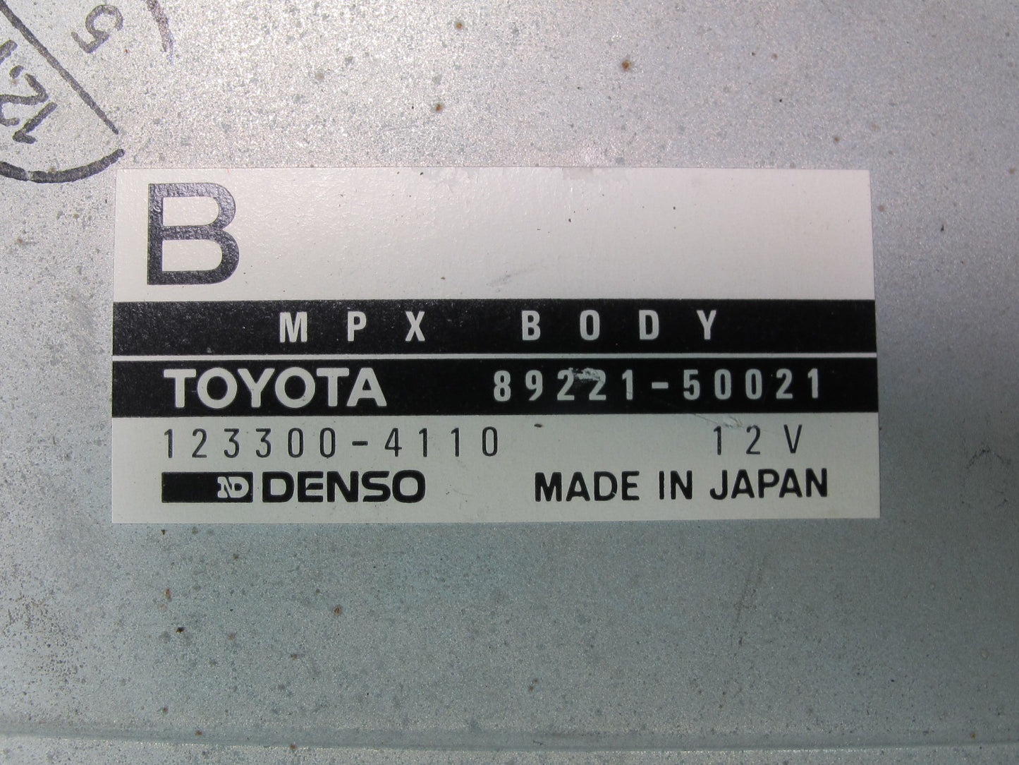 1997 Lexus UCF20L LS400 Multiplex Body Control Module 89221-50021 OEM
