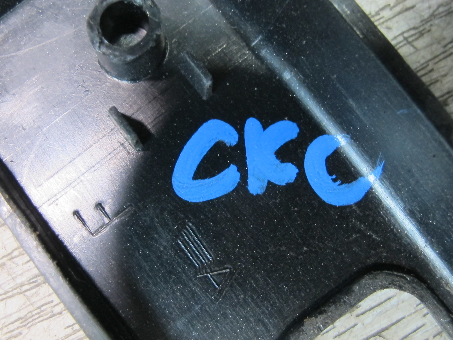 90-91 Chevrolet Corvette C4 Center Console A/T Shifter Trim Plate CUP Holder OEM