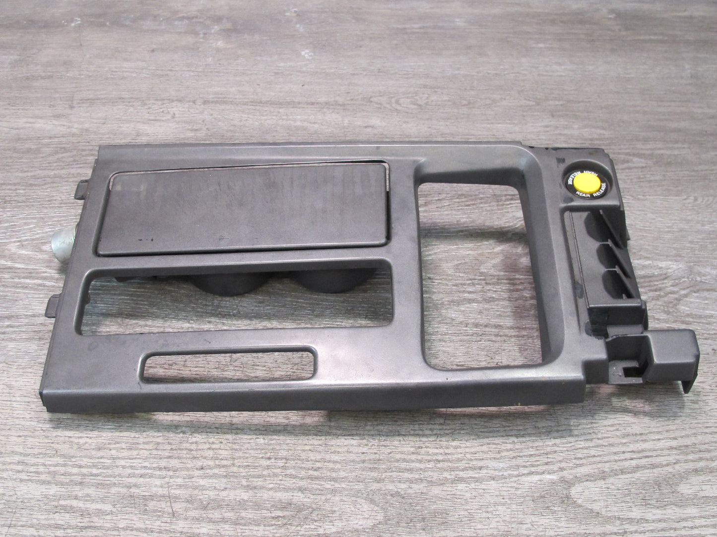 90-91 Chevrolet Corvette C4 Center Console A/T Shifter Trim Plate CUP Holder OEM