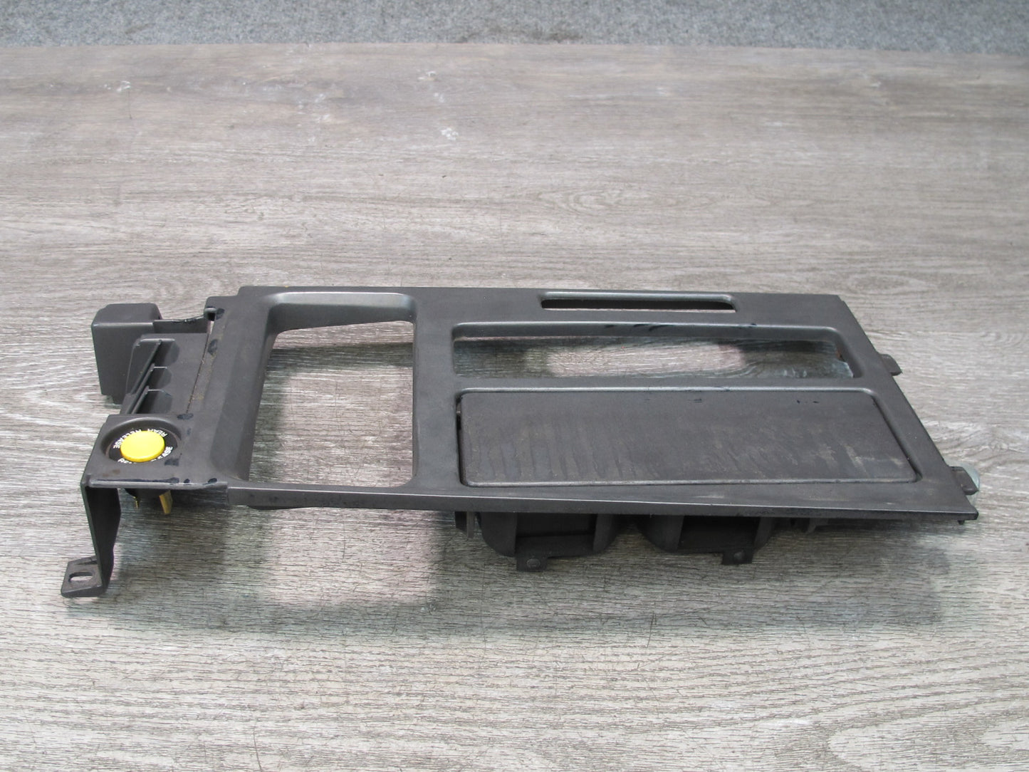 90-91 Chevrolet Corvette C4 Center Console A/T Shifter Trim Plate CUP Holder OEM