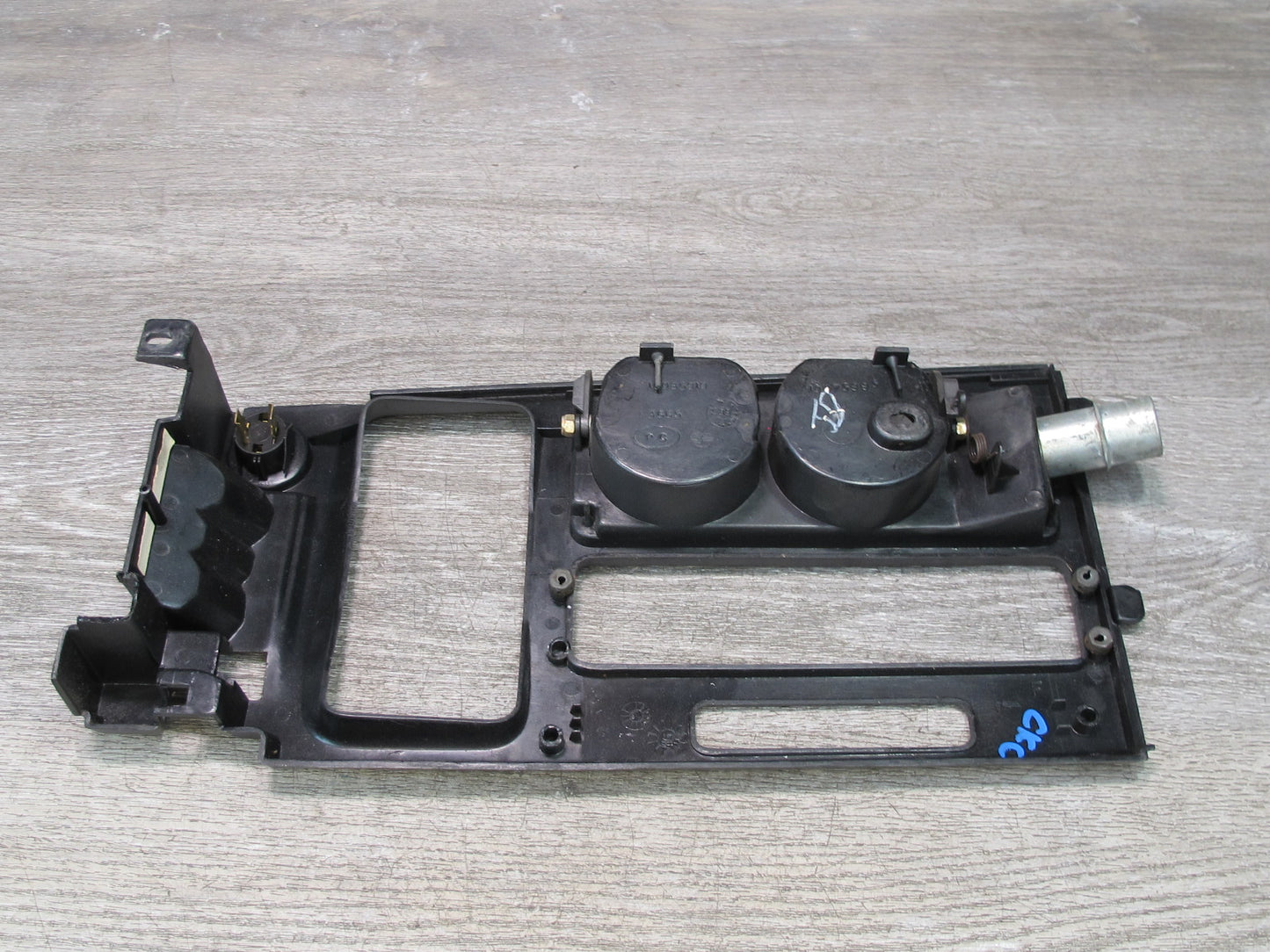 90-91 Chevrolet Corvette C4 Center Console A/T Shifter Trim Plate CUP Holder OEM