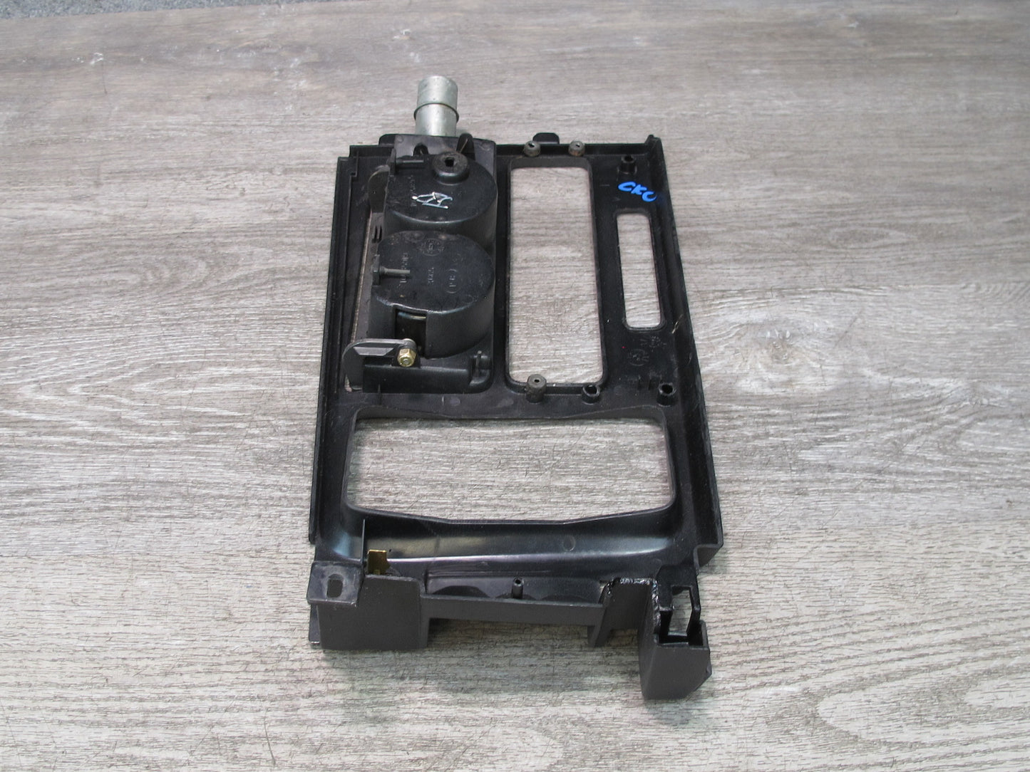 90-91 Chevrolet Corvette C4 Center Console A/T Shifter Trim Plate CUP Holder OEM