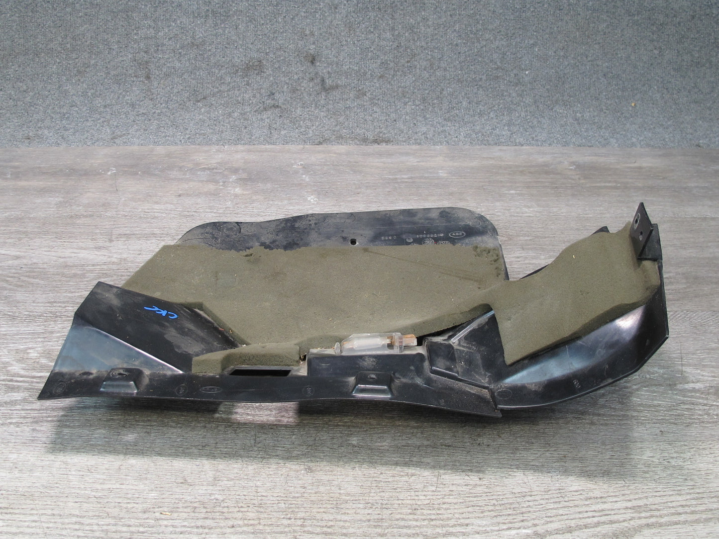 90-93 Chevrolet Corvette C4 Under Dash Front Right Lower Trim Panel 10086210 OEM