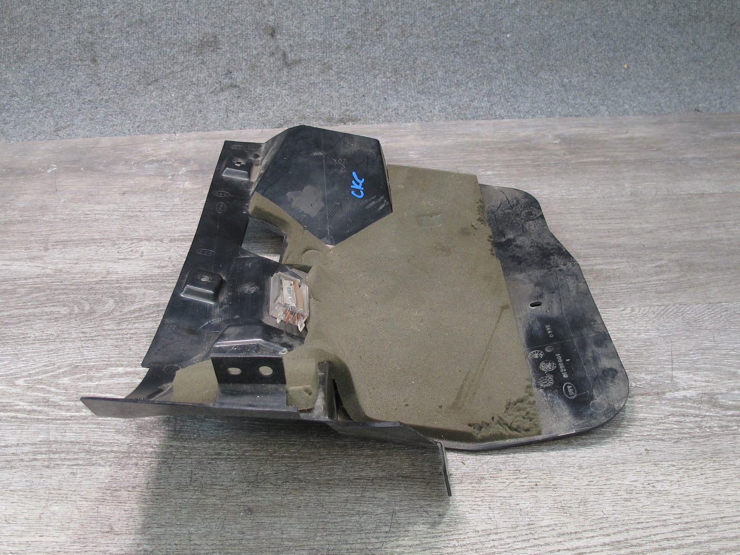 90-93 Chevrolet Corvette C4 Under Dash Front Right Lower Trim Panel 10086210 OEM