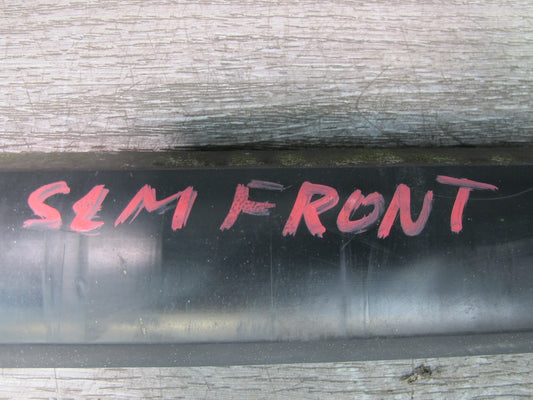 73-89 Mercedes R107 Set of 4 Front Bumper Rubber Guard Strip OEM