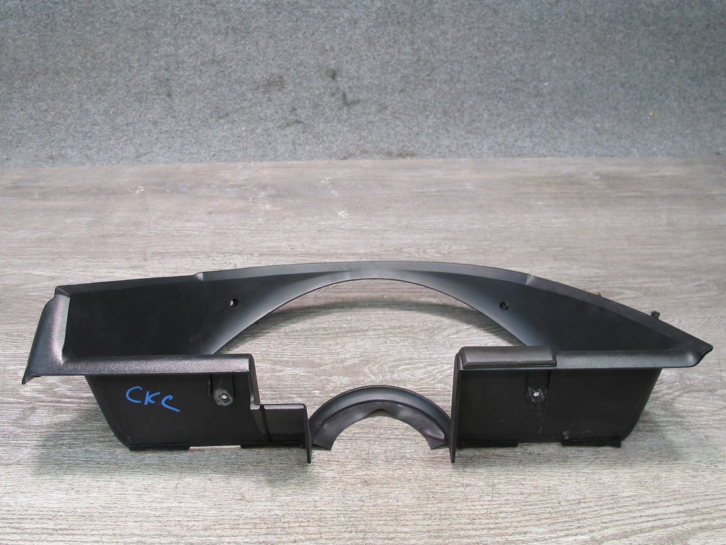 90-95 Chevrolet Corvette C4 Instrument Cluster Speedometer Trim Panel Black OEM