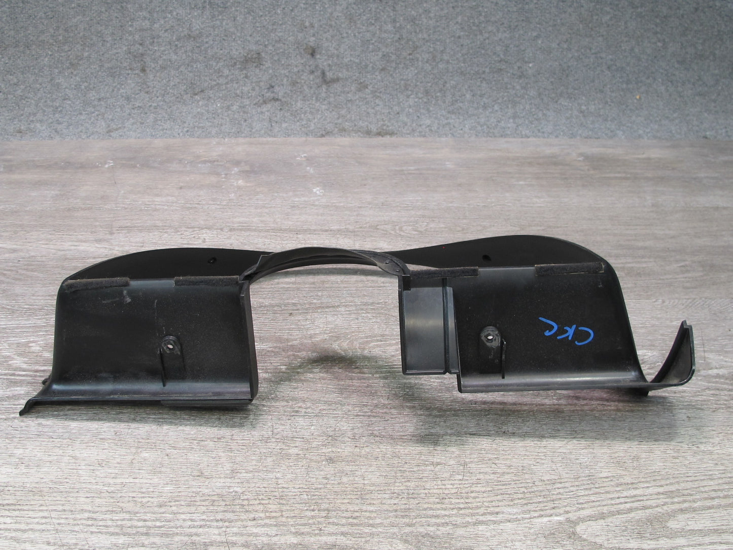 90-95 Chevrolet Corvette C4 Instrument Cluster Speedometer Trim Panel Black OEM