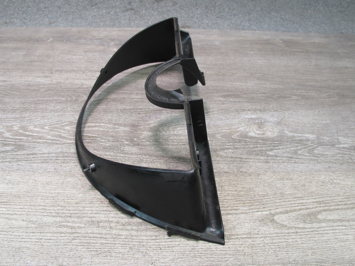 90-95 Chevrolet Corvette C4 Instrument Cluster Speedometer Trim Panel Black OEM