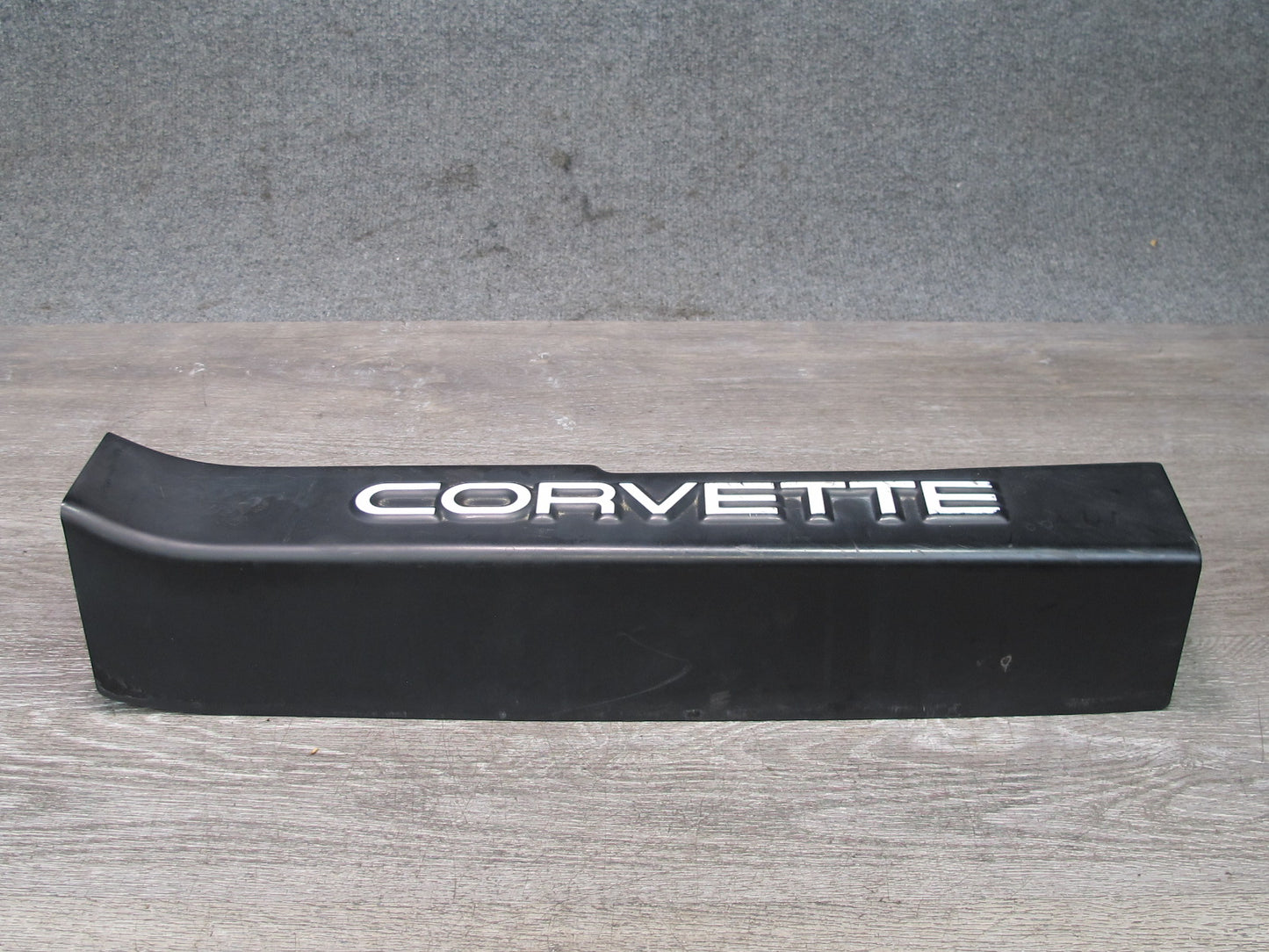 90-96 Chevrolet Corvette C4 Left Door Sill Plate Trim w Logo OEM