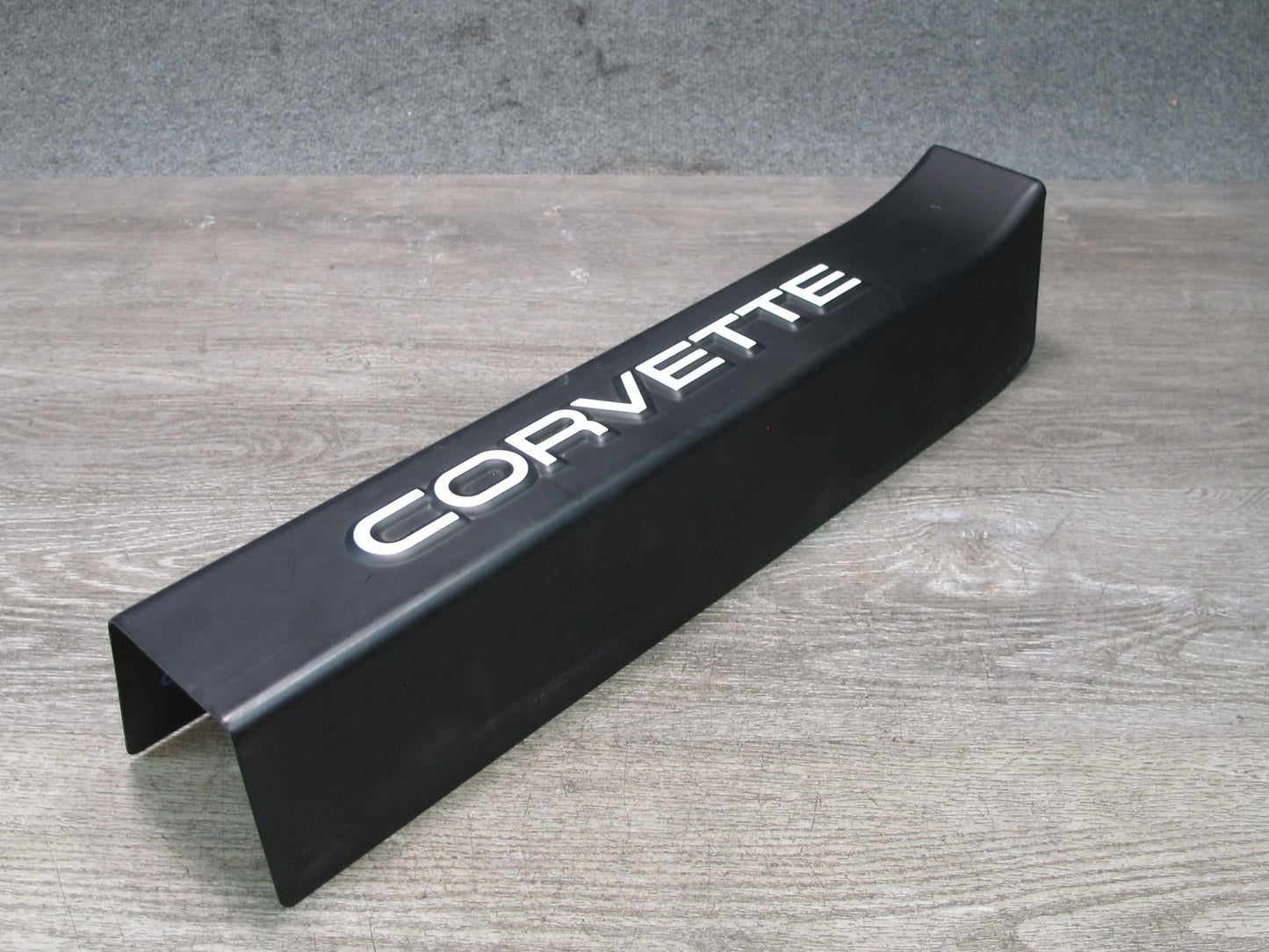 90-96 Chevrolet Corvette C4 Right Door Sill Plate Trim w Logo OEM