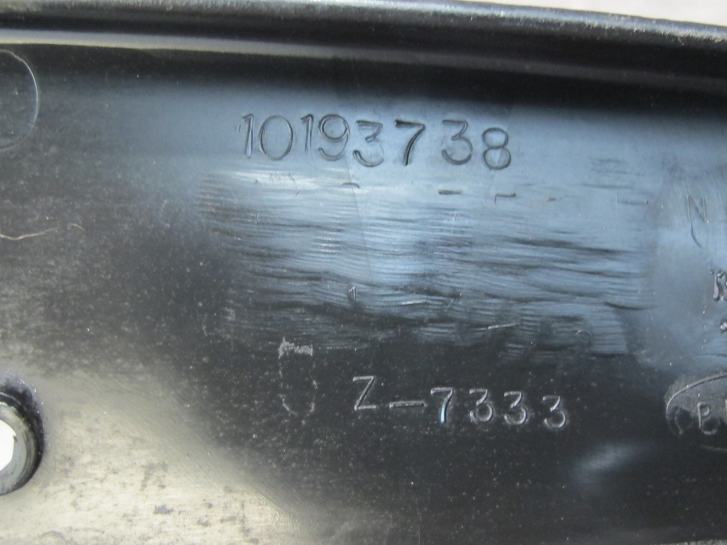 84-96 Chevrolet Corvette C4 Coupe Set of 2 Rear Hatch Trim Cover Panel Black OEM