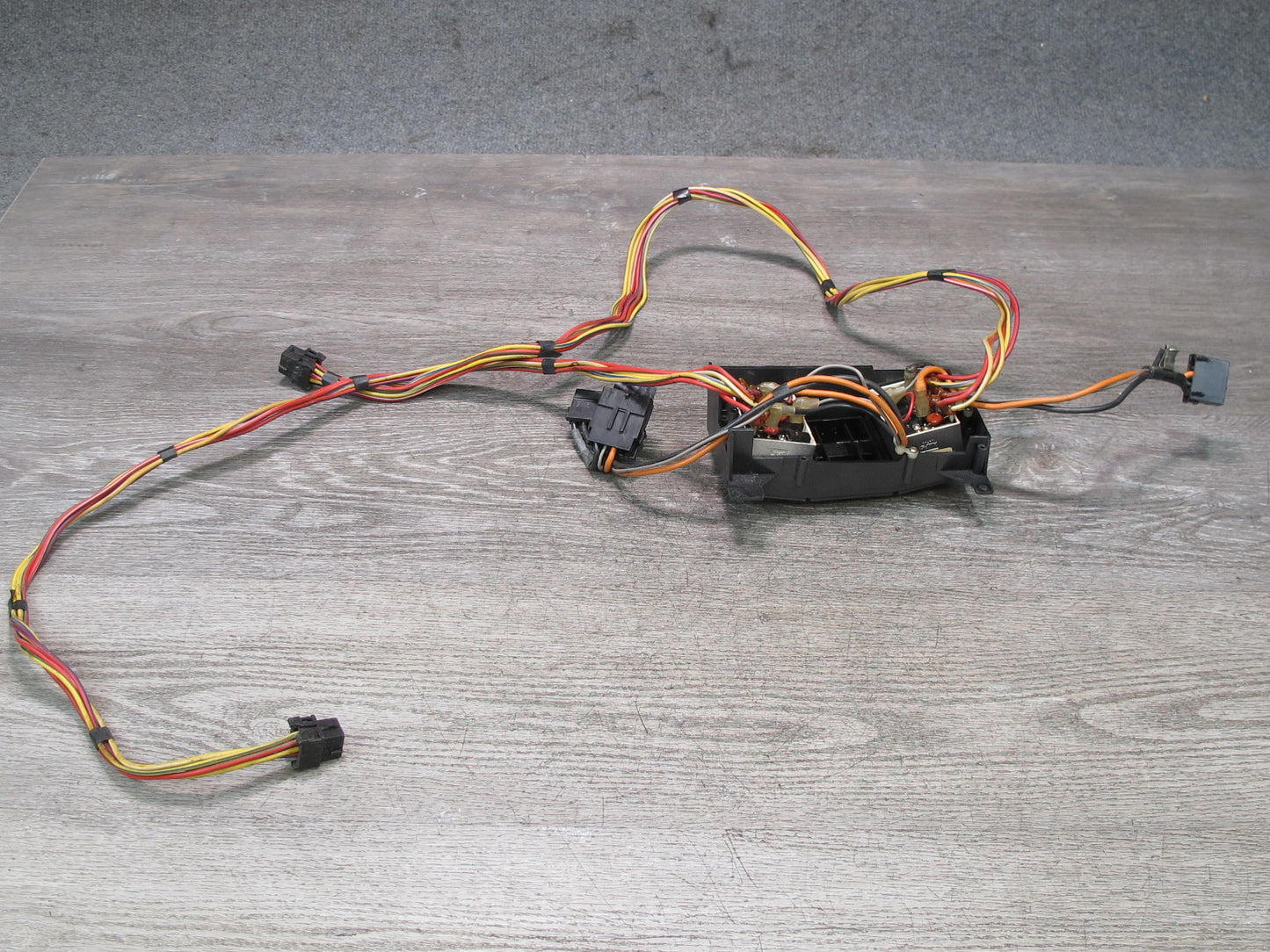 90-91 Chevrolet Corvette C4 Front Left & Right Seat Switch w Wiring 14104667 OEM
