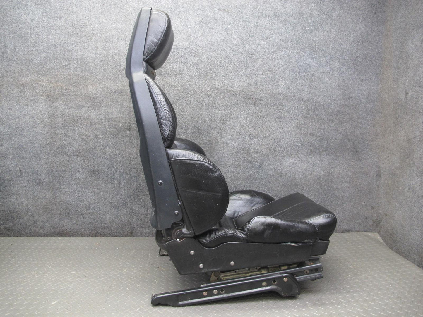 1991 Chevrolet Corvette C4 Set of 2 Left & Right Power Leather Seat Black OEM