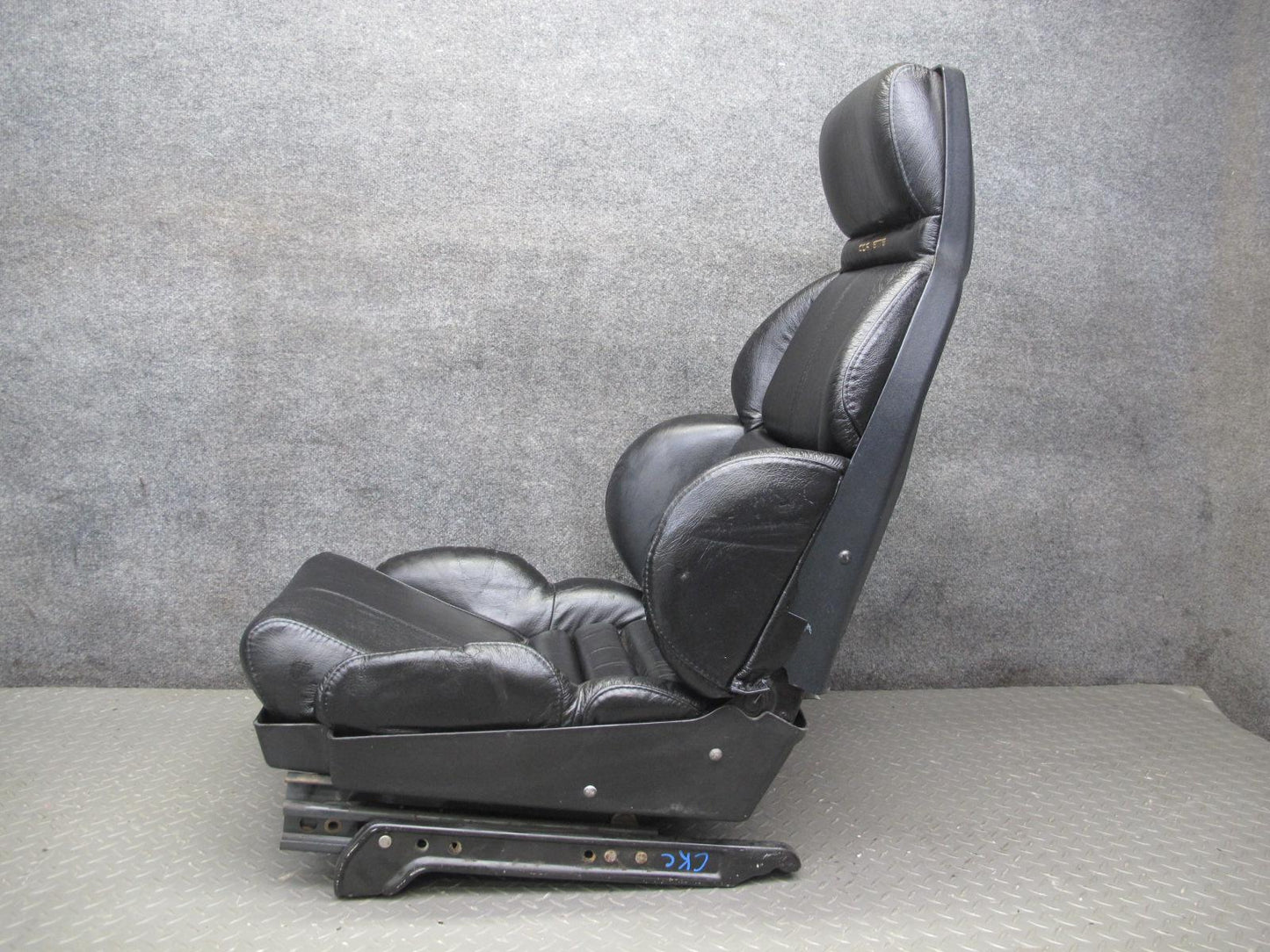 1991 Chevrolet Corvette C4 Set of 2 Left & Right Power Leather Seat Black OEM