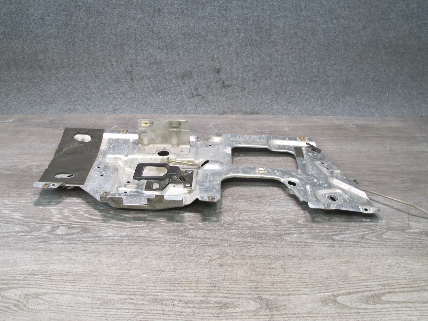 90-93 Chevrolet Corvette C4 Left Door Inner Alloy Mounting Panel w Handle OEM