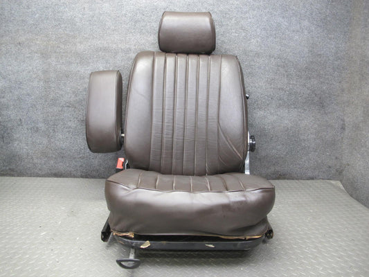 73-85 Mercedes R107 Set of 2 Front Left & Right Leather Seat Brown Brasil OEM
