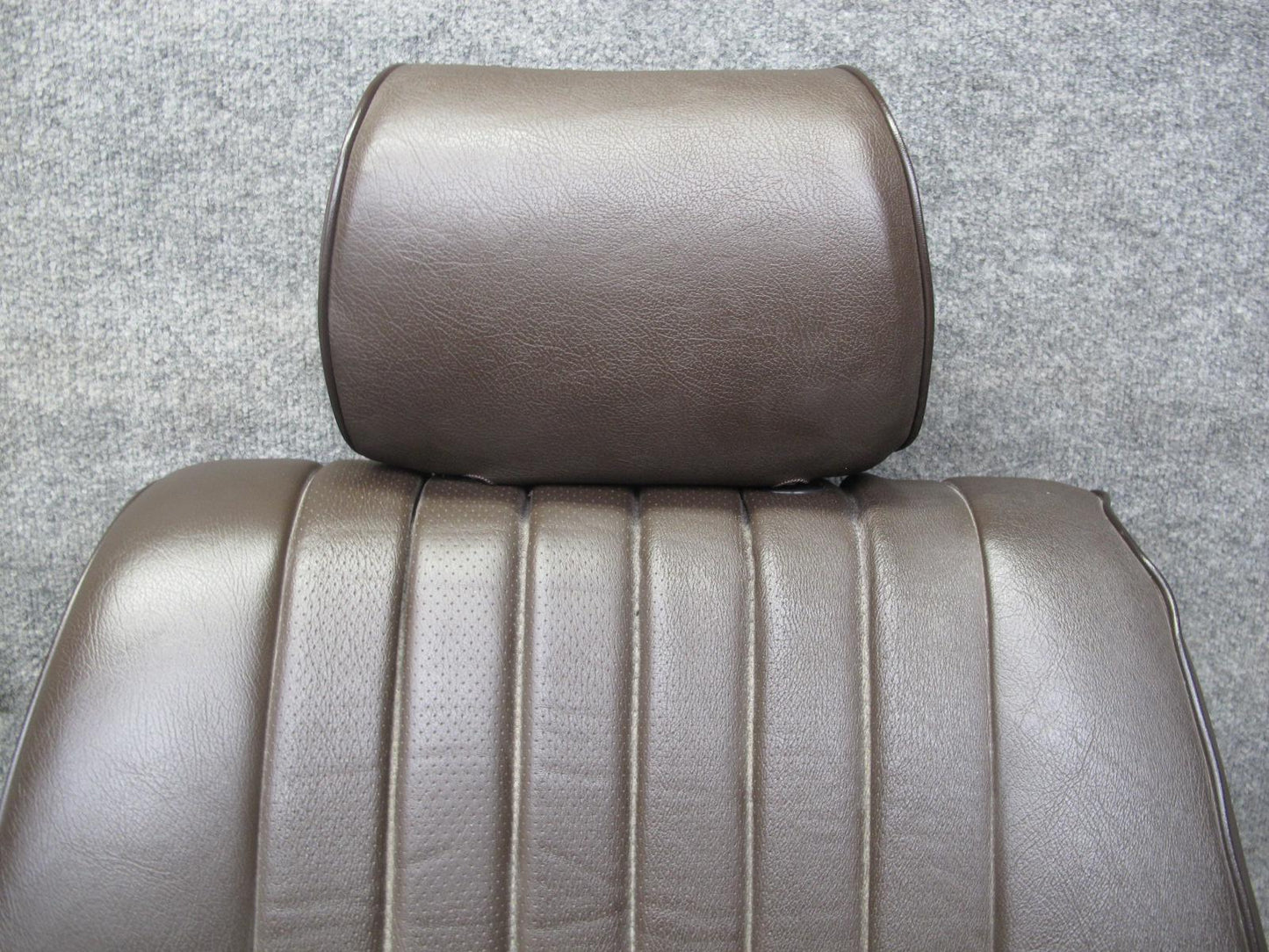 73-85 Mercedes R107 Set of 2 Front Left & Right Leather Seat Brown Brasil OEM