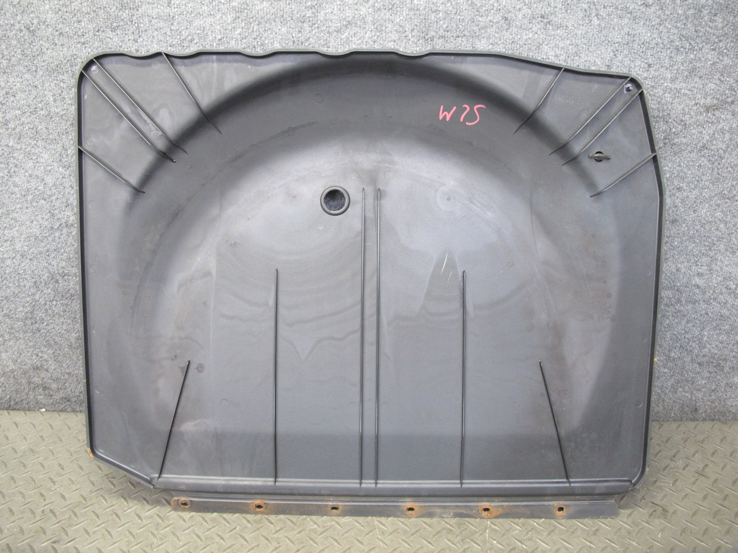 73-89 Mercedes R107 Rear Trunk Floor Spare Tire Wheel Cover Panel OEM