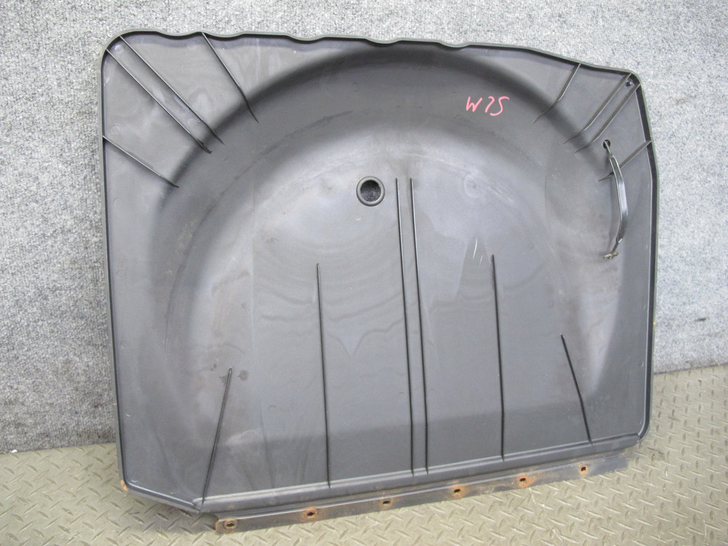 73-89 Mercedes R107 Rear Trunk Floor Spare Tire Wheel Cover Panel OEM
