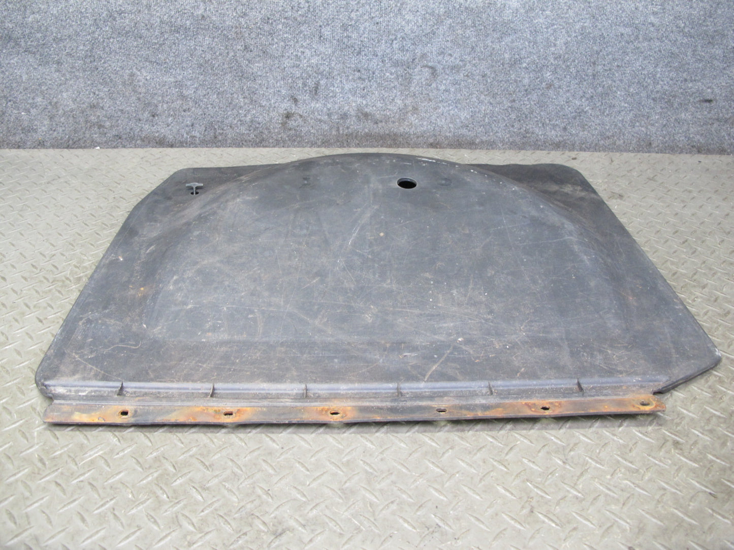 73-89 Mercedes R107 Rear Trunk Floor Spare Tire Wheel Cover Panel OEM