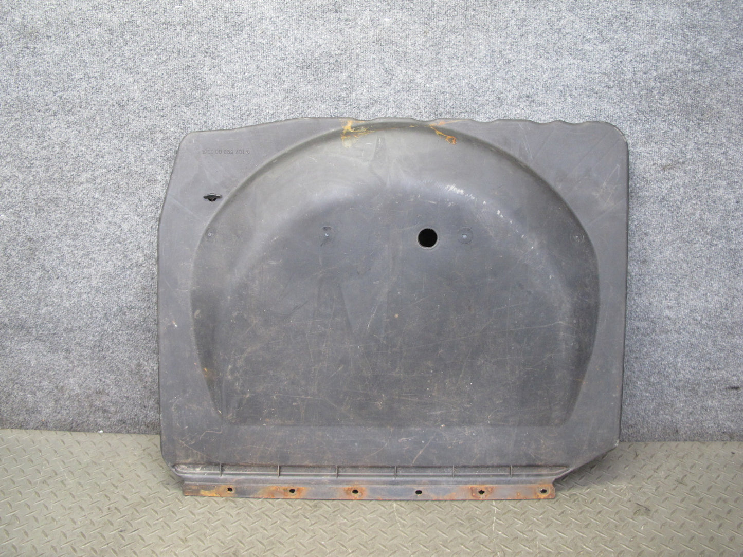73-89 Mercedes R107 Rear Trunk Floor Spare Tire Wheel Cover Panel OEM