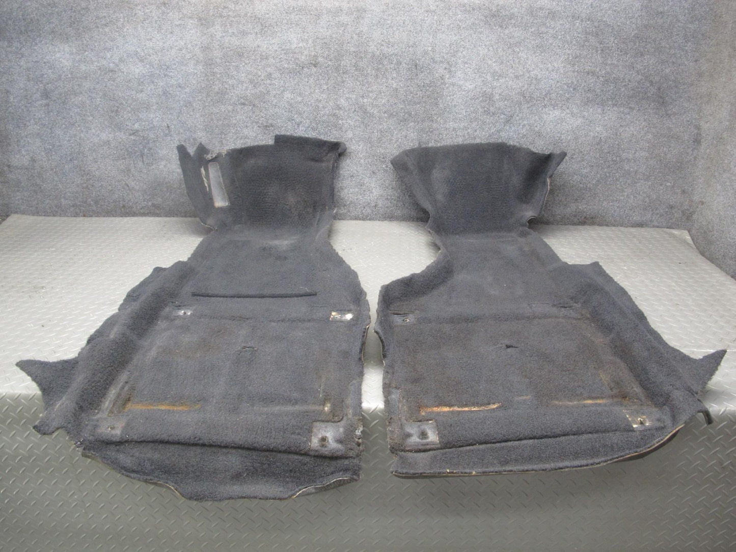90-91 Chevrolet Corvette C4 Coupe Set of 2 Left & Right Floor Carpet Liner OEM