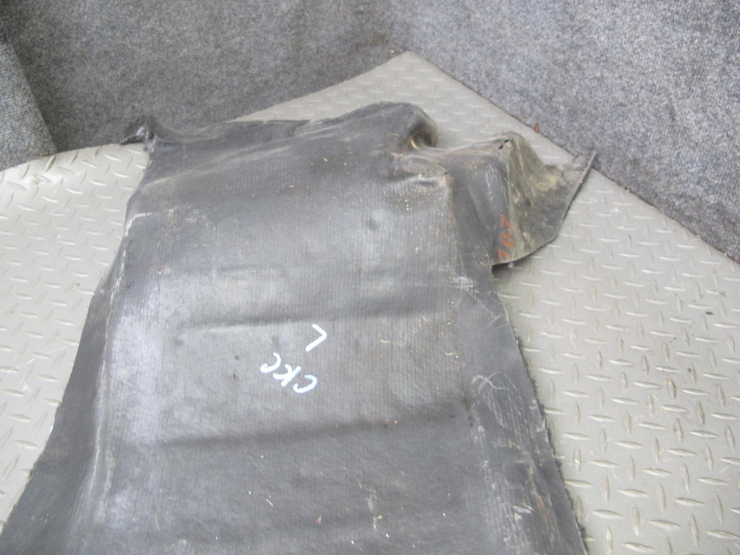 90-91 Chevrolet Corvette C4 Coupe Set of 2 Left & Right Floor Carpet Liner OEM