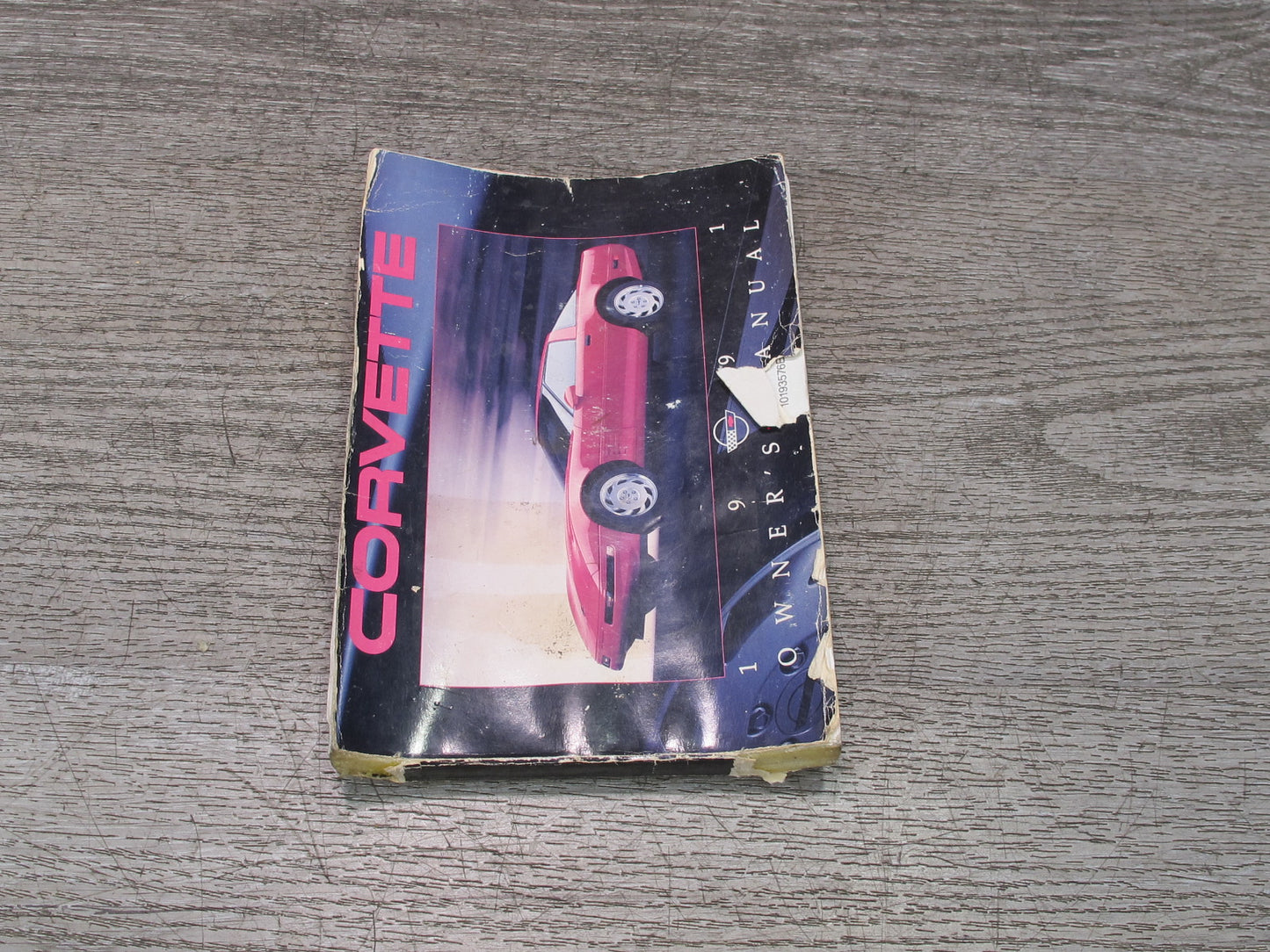 1991 Chevrolet Corvette C4 Owners Guide Manual Book Set w Case OEM