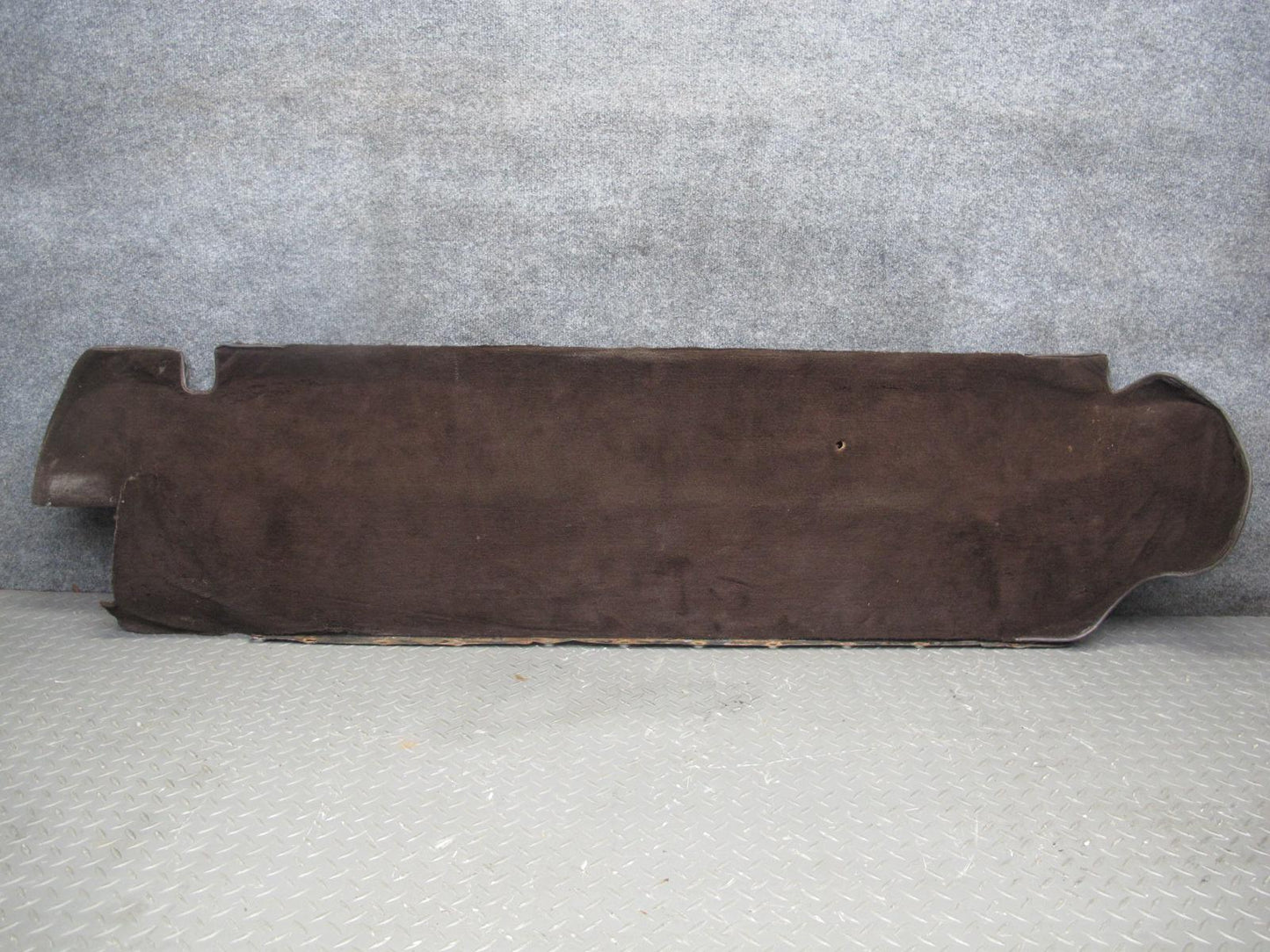 81-85 Mercedes R107 Rear Trunk Floor Trim Carpet Liner Cover MAT Set Brown OEM