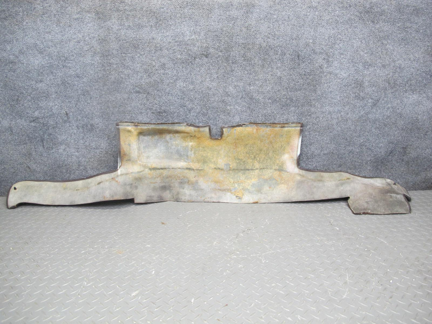 81-85 Mercedes R107 Rear Trunk Floor Trim Carpet Liner Cover MAT Set Brown OEM
