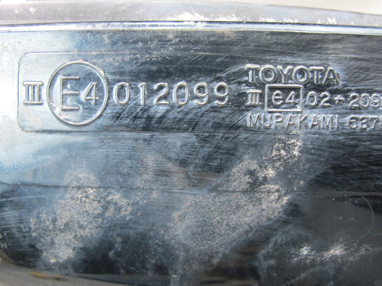 1998-2002 Lexus J100 LX470 Left Driver Side Power Door Exterior Mirror Black