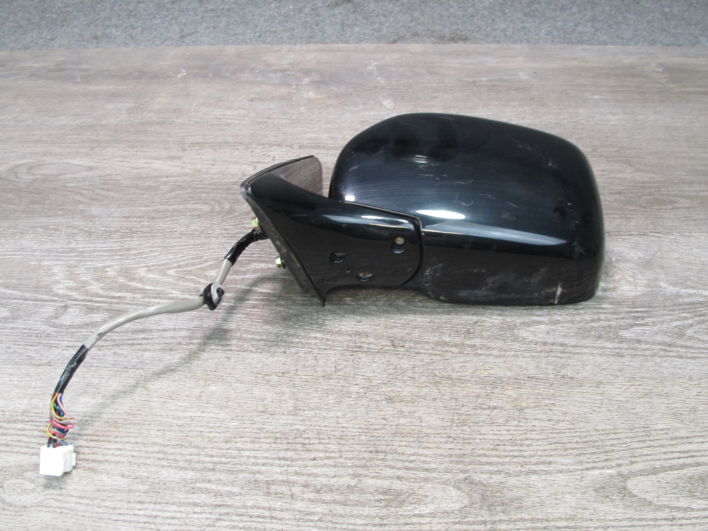 1998-2002 Lexus J100 LX470 Left Driver Side Power Door Exterior Mirror Black