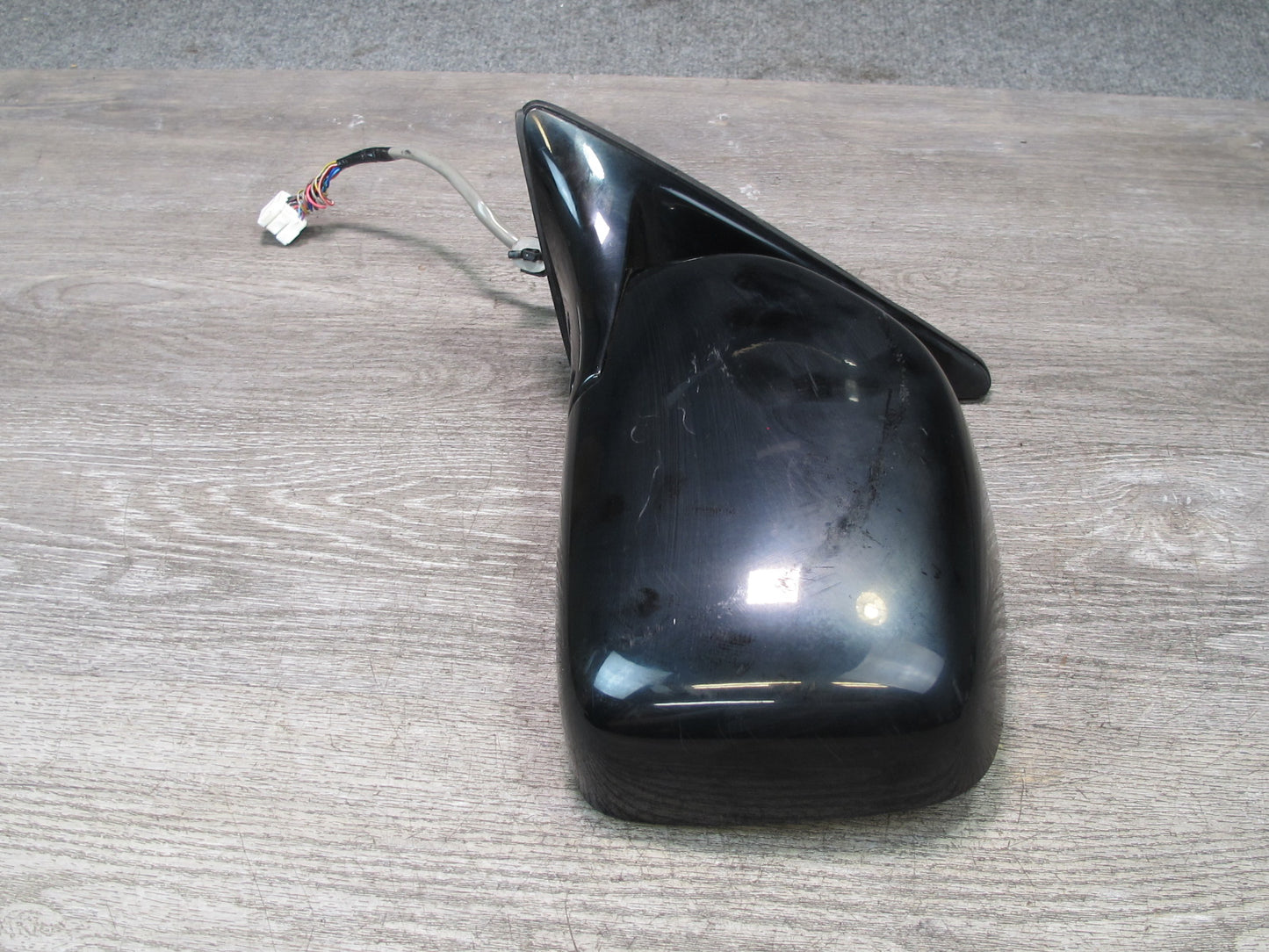 1998-2002 Lexus J100 LX470 Left Driver Side Power Door Exterior Mirror Black