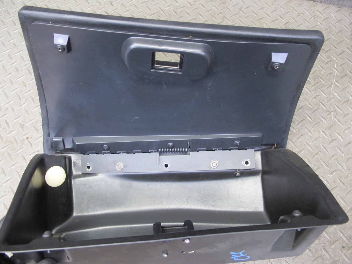 90-93 Chevrolet Corvette C4 Dash Glove Box Compartment Storage Black OEM